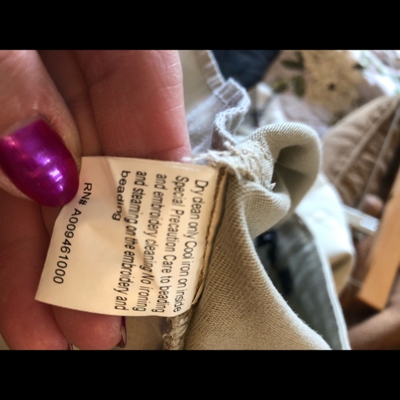 AZI embellished cropped jeans EUC size 4 - Picture 7 of 7